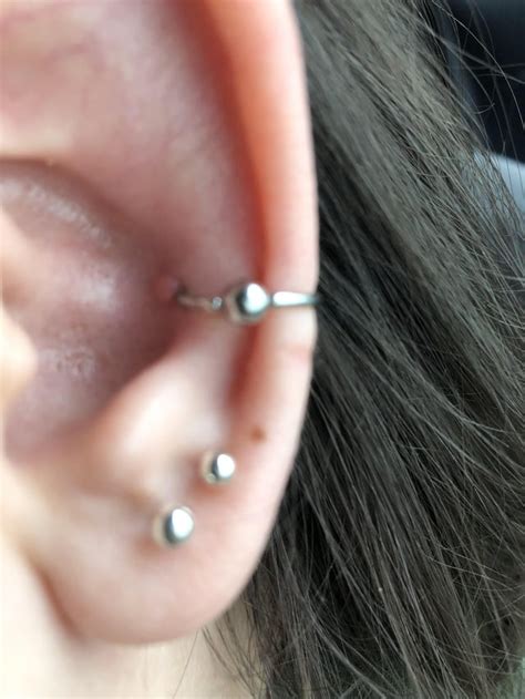 bump on conch piercing